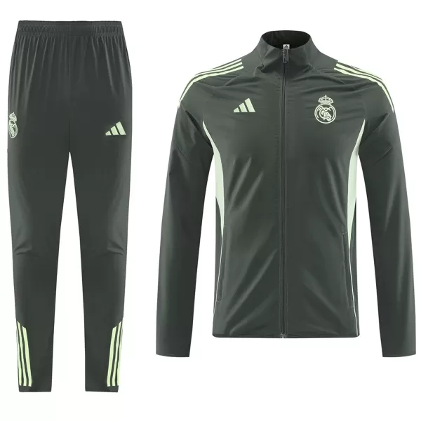 Real Madrid Training Jacket Kit(Jacket+Pants) Green 2025/26 - thejerseys
