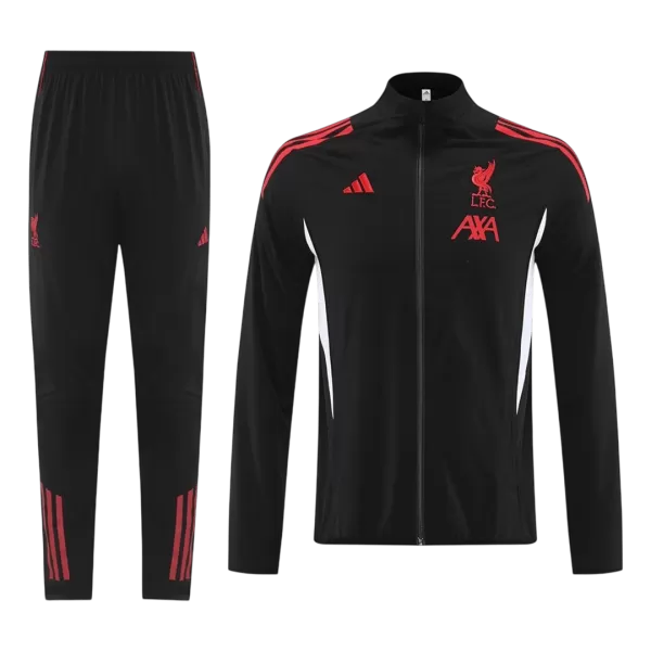 Liverpool Training Jacket Kit(Jacket+Pants) Black 2025/26 - thejerseys