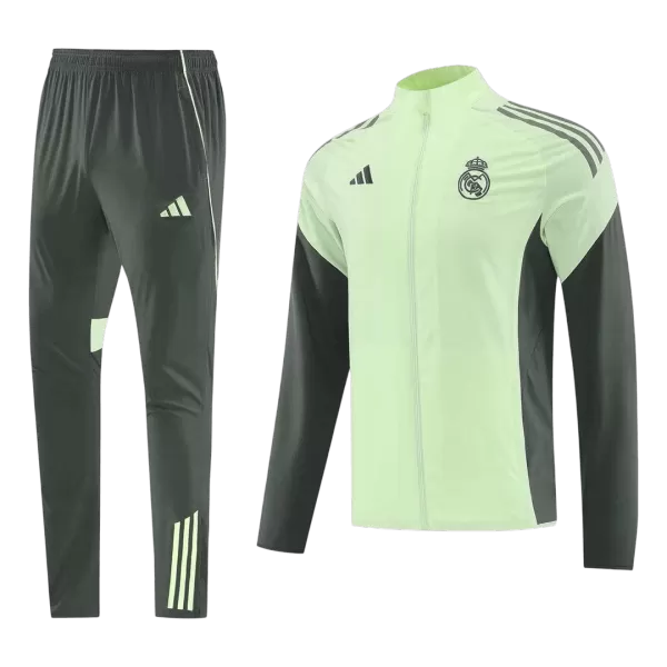 Real Madrid Training Jacket Kit(Jacket+Pants) Green 2025/26 - thejerseys