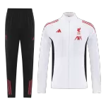 Liverpool Training Jacket Kit(Jacket+Pants) White 2025/26 - thejerseys