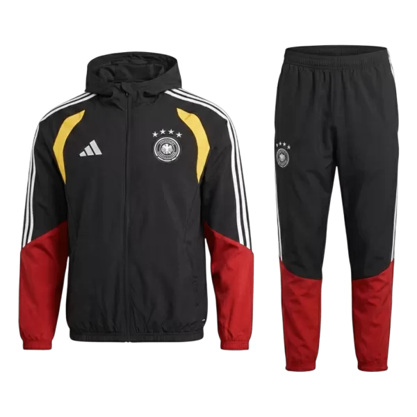 Germany Training Jacket Kit(Jacket+Pants) Red&Black 2026 - thejerseys