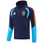 Spain Windbreaker Hoodie Jacket Navy 2026 - thejerseys