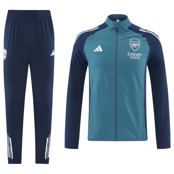 Arsenal Windbreaker Kit(Jacket+Pants) Green 2025/26 - thejerseys