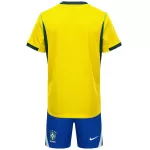 Kids Brazil Home Jersey Kit World Cup 2026 - thejerseys