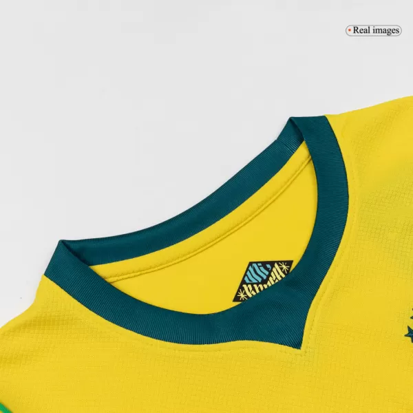 Kids Brazil Home Jersey Kit World Cup 2026 - thejerseys