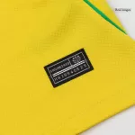 Kids Brazil Home Jersey Kit World Cup 2026 - thejerseys