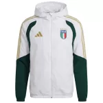 Italy Windbreaker Hoodie Kit(Top+Pants) White 2026 - thejerseys