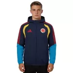 Colombia Windbreaker Hoodie Kit(Top+Pants) Navy 2026 - thejerseys