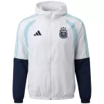 Argentina Windbreaker Hoodie Jacket White 2026 - thejerseys