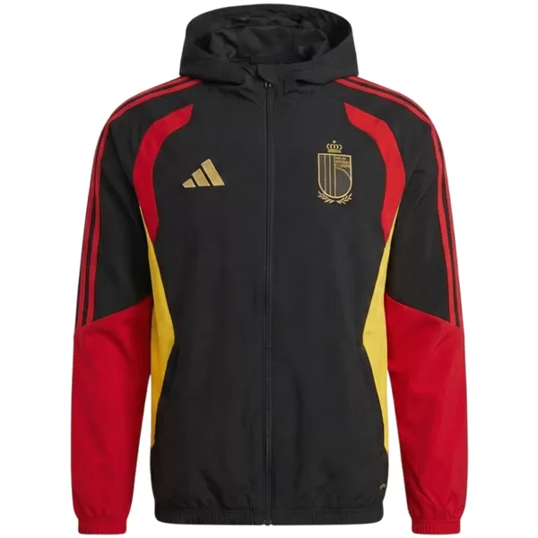 Belgium Windbreaker Hoodie Jacket Black 2026 - thejerseys