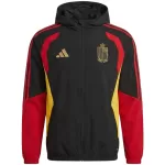 Belgium Windbreaker Hoodie Jacket Black 2026 - thejerseys