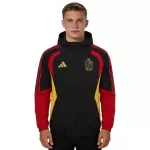 Belgium Windbreaker Hoodie Jacket Black 2026 - thejerseys