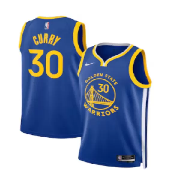 Men's Golden State Warriors CURRY #30 Blue Swingman Jersey - Icon Edition - thejerseys