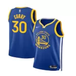 Men's Golden State Warriors CURRY #30 Blue Swingman Jersey - Icon Edition - thejerseys