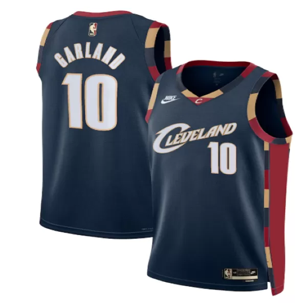 Men's Cleveland Cavaliers GARLAND #10 Navy Swingman Jersey - Classic Edition - thejerseys