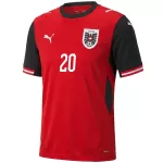LAIMER #20 Austria Home Jersey World Cup 2026 - thejerseys