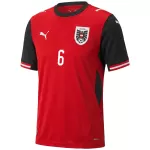 SEIWALD #6 Austria Home Jersey World Cup 2026 - thejerseys