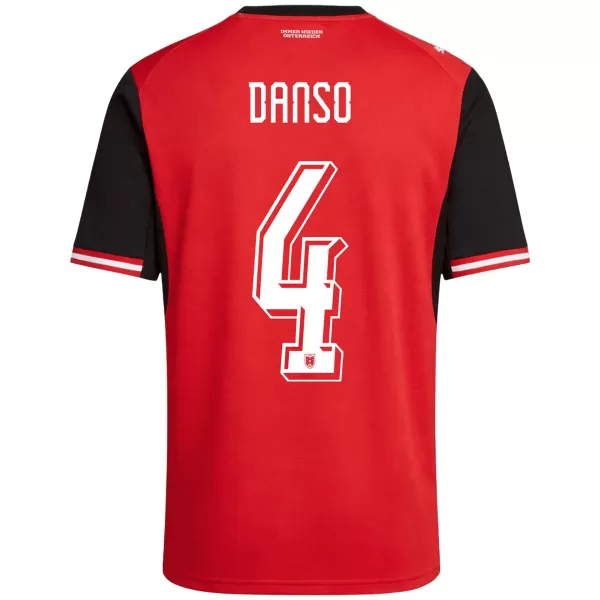 DANSO #4 Austria Home Jersey World Cup 2026 - thejerseys