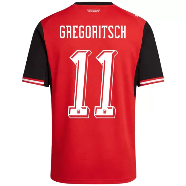GREGORITSCH #11 Austria Home Jersey World Cup 2026 - thejerseys