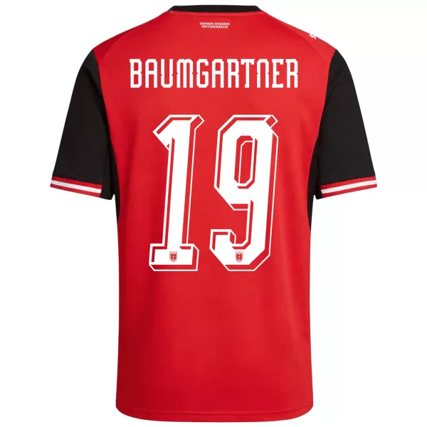 BAUMGARTNER #19 Austria Home Jersey World Cup 2026 - thejerseys