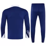 Kids PSG 1/4 Zipper Sweat Kit(Top+Pants) Navy 2025/26 - thejerseys