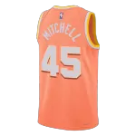 Men's Cleveland Cavaliers MITCHELL #45 Navy Swingman Jersey - thejerseys