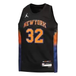 Men's New York Knicks TOWNS #32 Black Swingman Jersey - Statement Edition - thejerseys