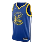 Men's Golden State Warriors CURRY #30 Blue Swingman Jersey - Icon Edition - thejerseys