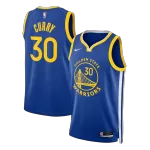Men's Golden State Warriors CURRY #30 Blue Swingman Jersey - Icon Edition - thejerseys