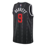 Men's Toronto Raptors BARRETT #9 Black Swingman Jersey - City Edition - thejerseys