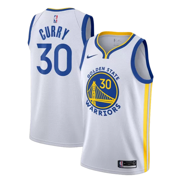 Men's Golden State Warriors CURRY #30 Swingman Jersey - Association Edition - thejerseys