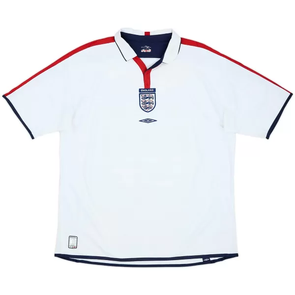 Classic England Home Jersey Euro Cup 2004 - thejerseys