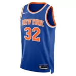 Men's New York Knicks TOWNS #32 Blue Swingman Jersey - Icon Edition - thejerseys