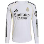 Player Version 25/26 Real Madid Home Long Sleeve Soccer Jesey White - thejerseys