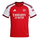 RICE #41 Arsenal Home Soccer Jersey 26/27 Red- UCL - thejerseys