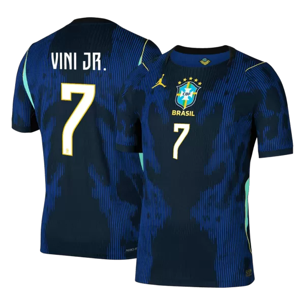VINI JR. #7 Brazil Away Match Jersey Player Version World Cup 2026 - thejerseys