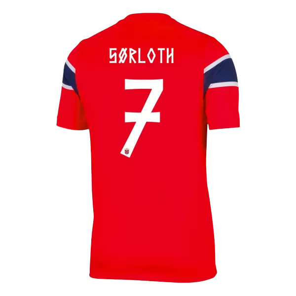 SØRLOTH #7 Norway Home Jersey World Cup 2026 - thejerseys