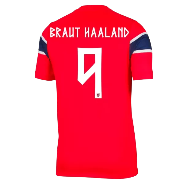 BRAUT HAALAND #9 Norway Home Jersey World Cup 2026 - thejerseys
