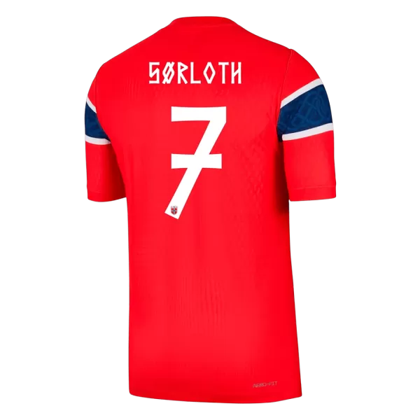 SØRLOTH #7 Norway Home Match Jersey Player Version World Cup 2026 - thejerseys