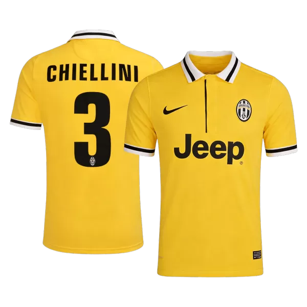 CHIELLINI #3 Classic Juventus Away Jersey 2013/14 - thejerseys
