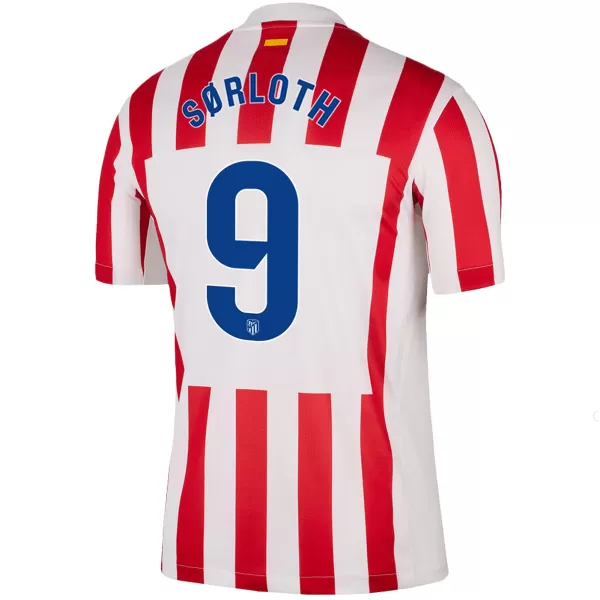 SØRLOTH #9 Atletico Madrid Home Jersey 2025/26 - thejerseys