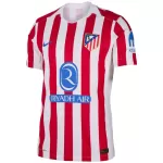 SØRLOTH #9 Atletico Madrid Home Match Jersey Player Version 2025/26 - thejerseys