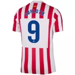SØRLOTH #9 Atletico Madrid Home Match Jersey Player Version 2025/26 - thejerseys