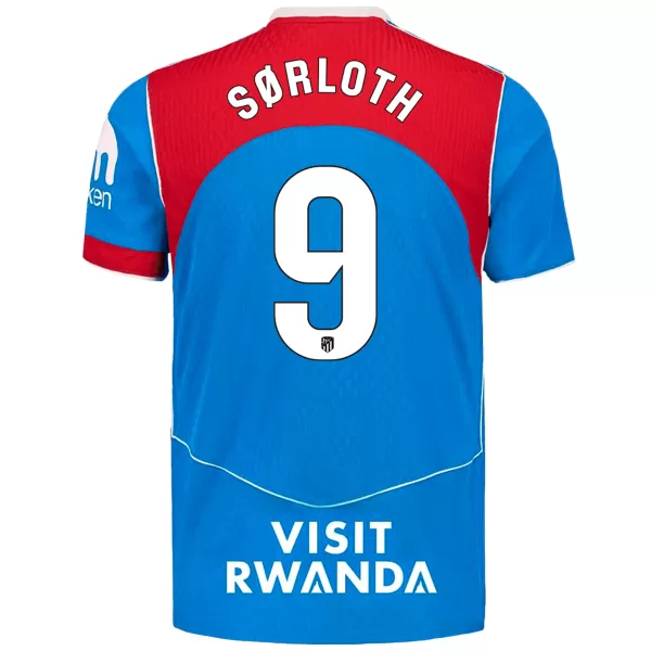 SØRLOTH #9 Atletico Madrid Third Match Jersey Player Version 2025/26 - thejerseys