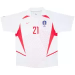 J S Park #21 Classic South Korea Away Jersey World Cup 2002 - thejerseys