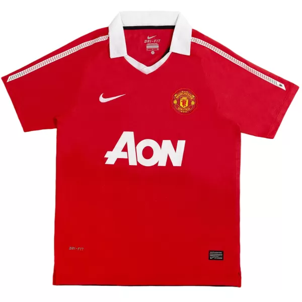 Classic Manchester United Home Jersey 2010/11 - thejerseys