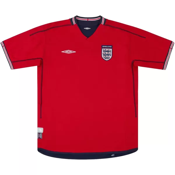Classic England Away Jersey World Cup 2002 - thejerseys