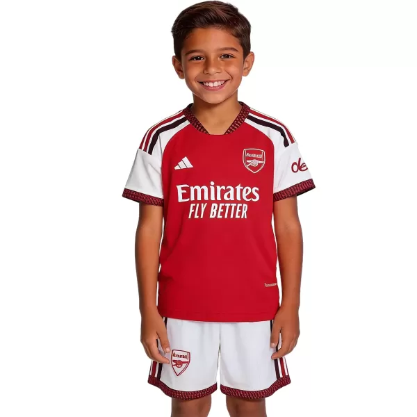 Kids Arsenal Home Jersey Kit 2026/27 - thejerseys