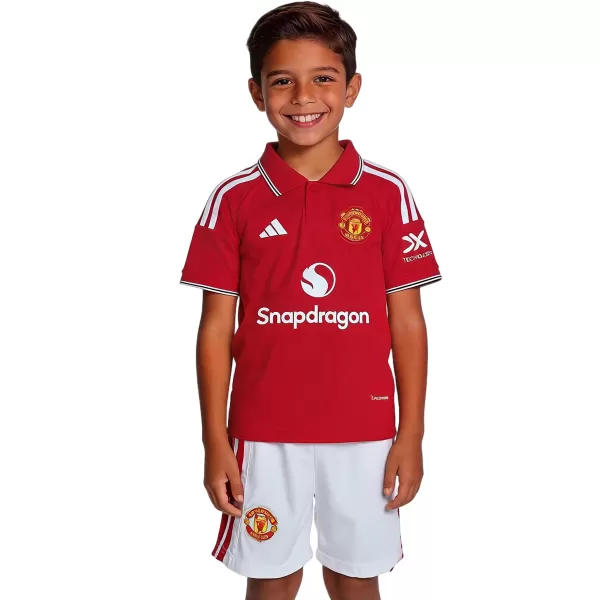 Kids Manchester United Home Jersey Kit 2026/27 - thejerseys