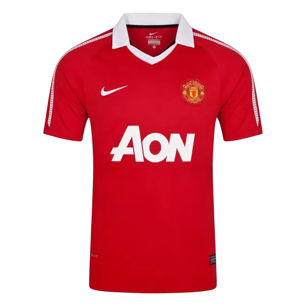 Classic Manchester United Home Jersey 2010/11 - thejerseys